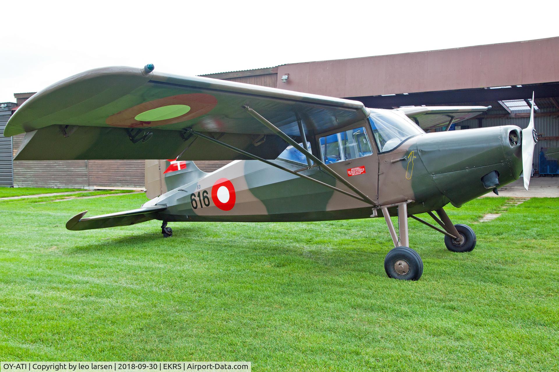 OY-ATI, 1948 SAI KZ VII Laerke C/N 178, Ringsted 30.9.2018
