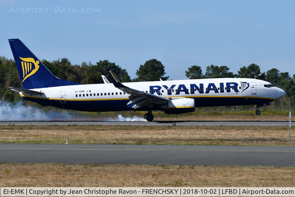 EI-EMK, 2010 Boeing 737-8AS C/N 38512, FR7188 from Rome CIA landing runway 05
