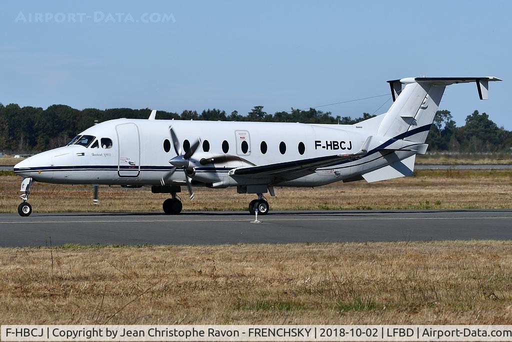 F-HBCJ, 1998 Beech 1900D C/N UE-338, CE43 departure to Brest