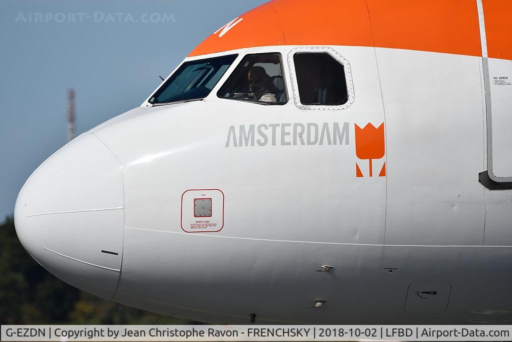 G-EZDN, 2008 Airbus A319-111 C/N 3569, easyJet (Amsterdam Livery) U27638 departure to Lisbon