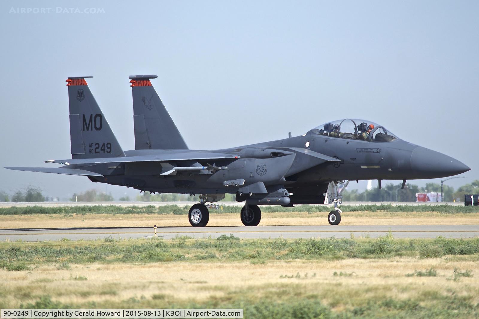 90-0249, 1990 McDonnell Douglas F-15E Strike Eagle C/N 1184/E151, 391st Fighter Sq., 