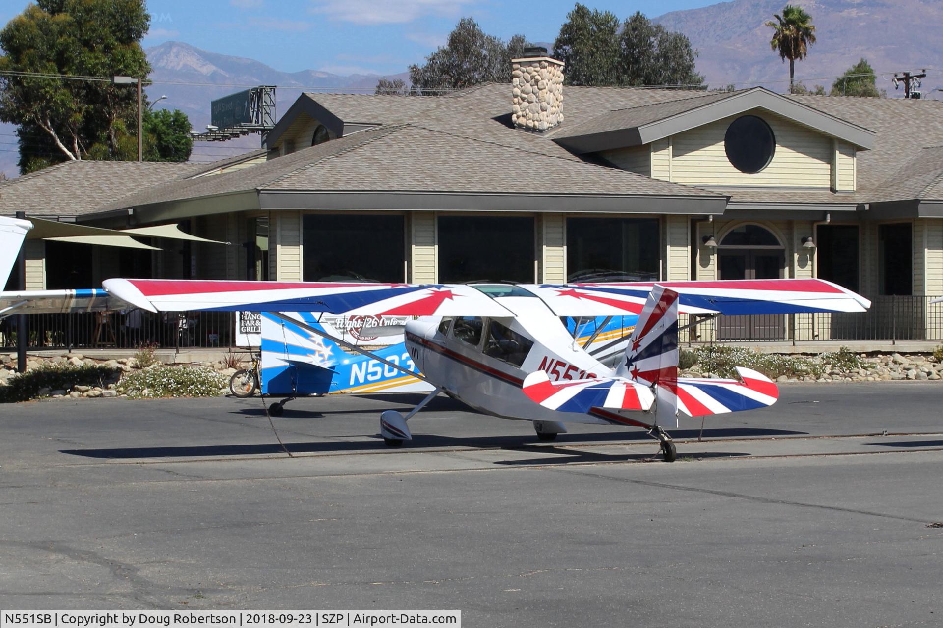 N551SB, 2006 American Champion 8KCAB Super Decathlon C/N 1017-2006, 2006 American Champion 8KCAB SUPER DECATHLON, Lycoming AEIO-360 180 Hp, at CP Aviation