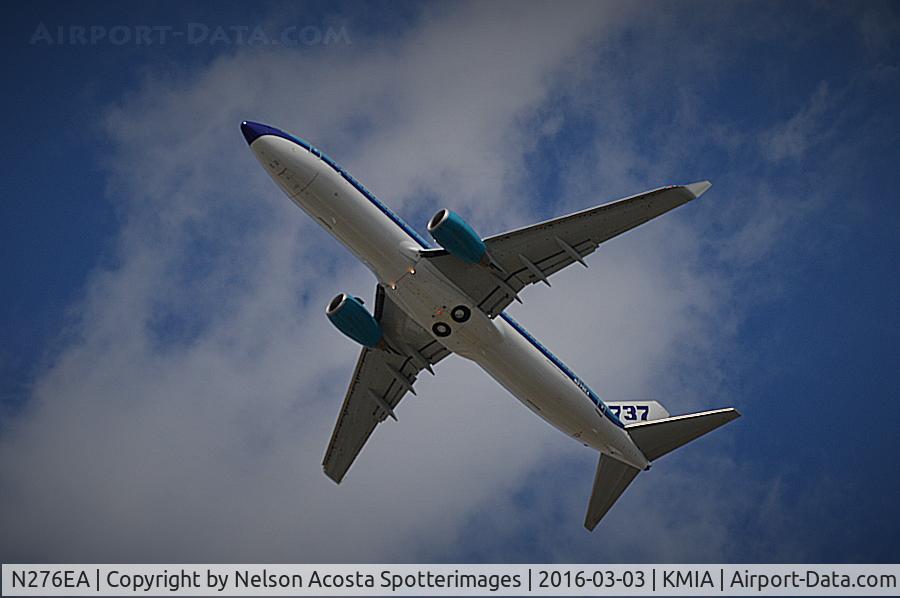 N276EA, 2006 Boeing 737-8AL C/N 35070, MIA > HAV