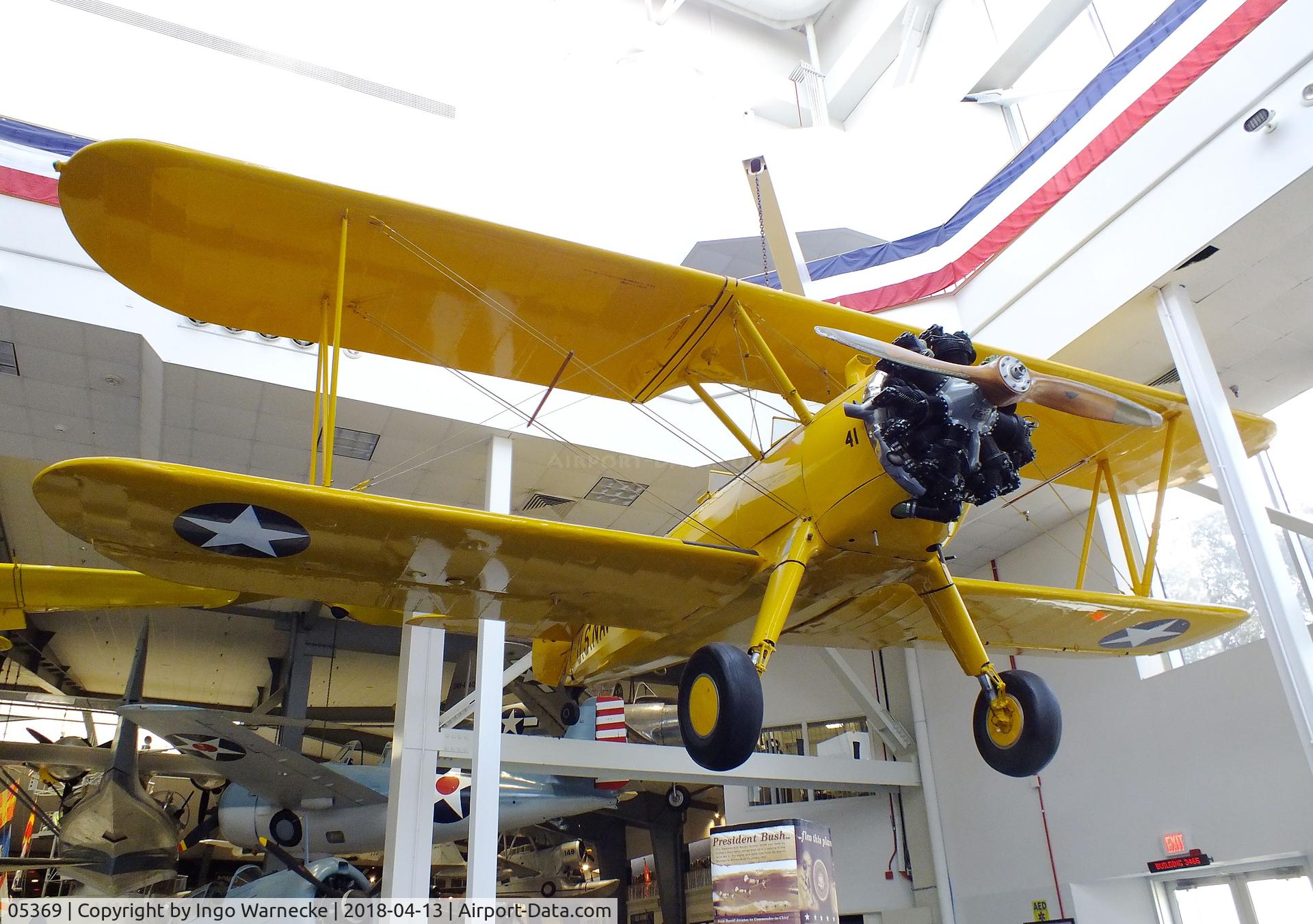 05369, Boeing E75N1 C/N 75-6543, Boeing E75N1  (Stearman N2S Kaydet) at the NMNA, Pensacola FL