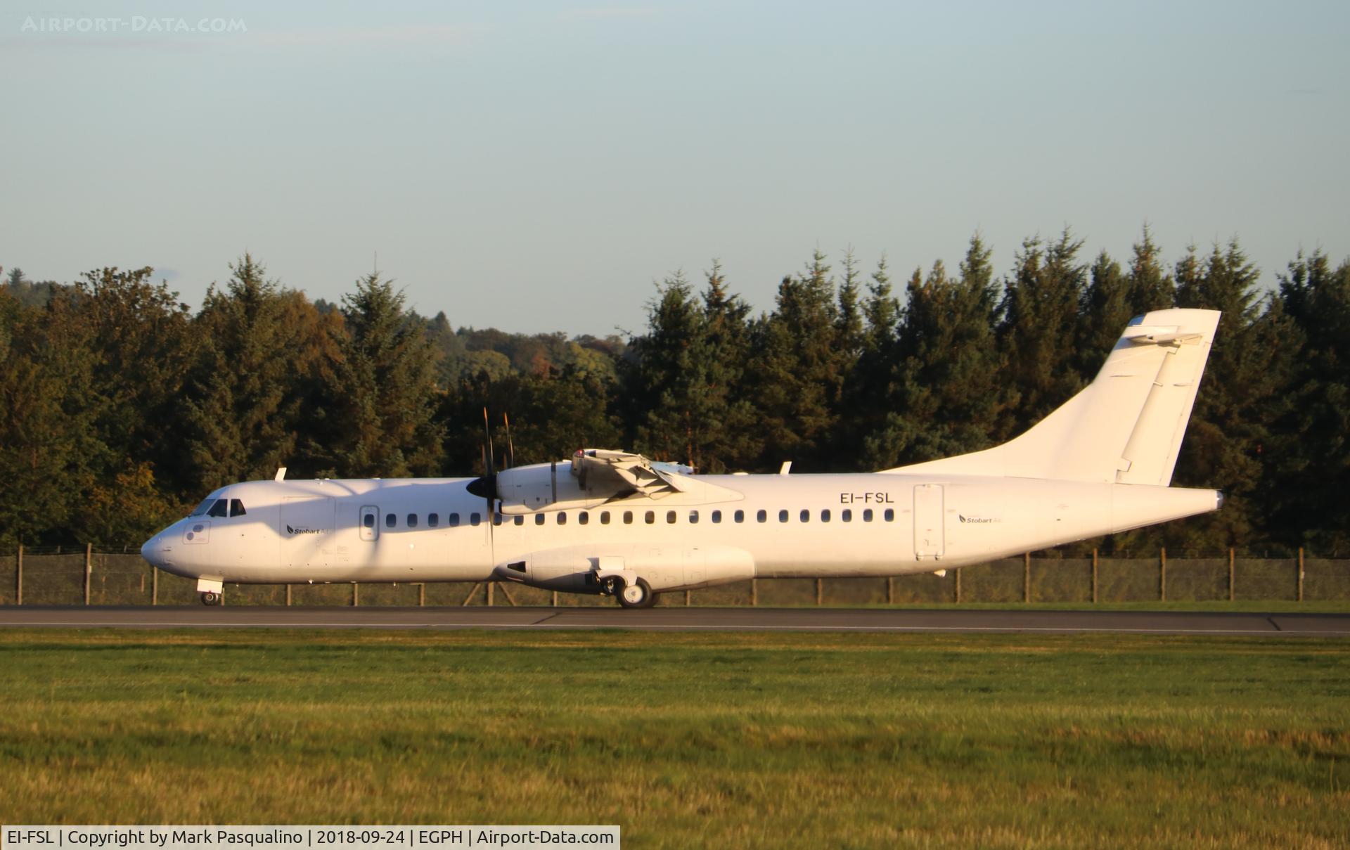 EI-FSL, 2016 ATR 72-212A C/N 1339, ATR 72-212A