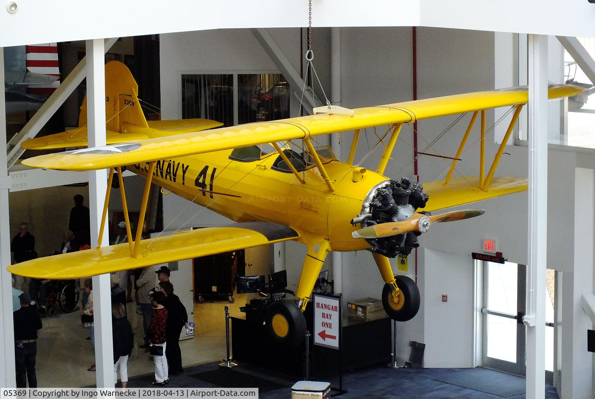 05369, Boeing E75N1 C/N 75-6543, Boeing E75N1  (Stearman N2S Kaydet) at the NMNA, Pensacola FL