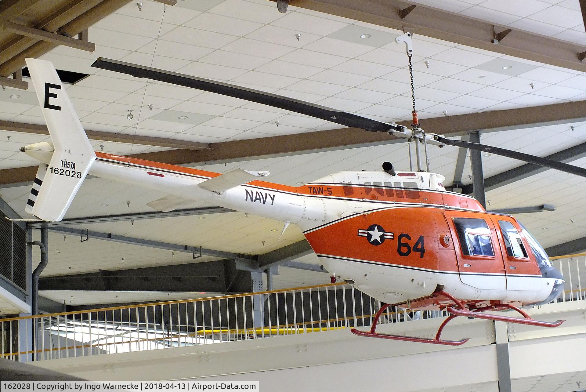 162028, Bell TH-57C Sea Ranger C/N 3707, Bell TH-57C Sea Ranger at the NMNA, Pensacola FL