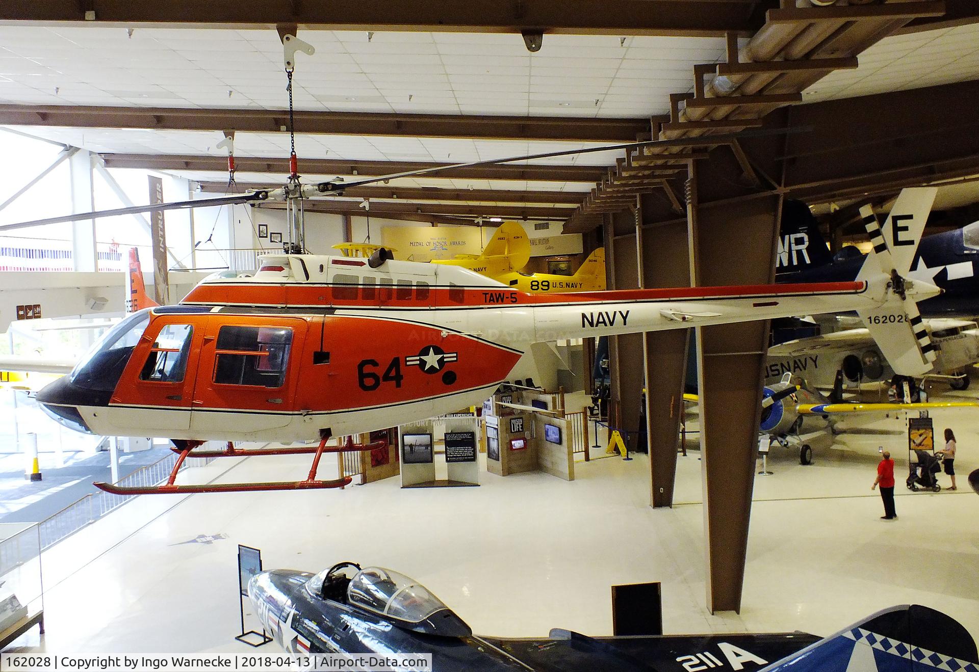 162028, Bell TH-57C Sea Ranger C/N 3707, Bell TH-57C Sea Ranger at the NMNA, Pensacola FL