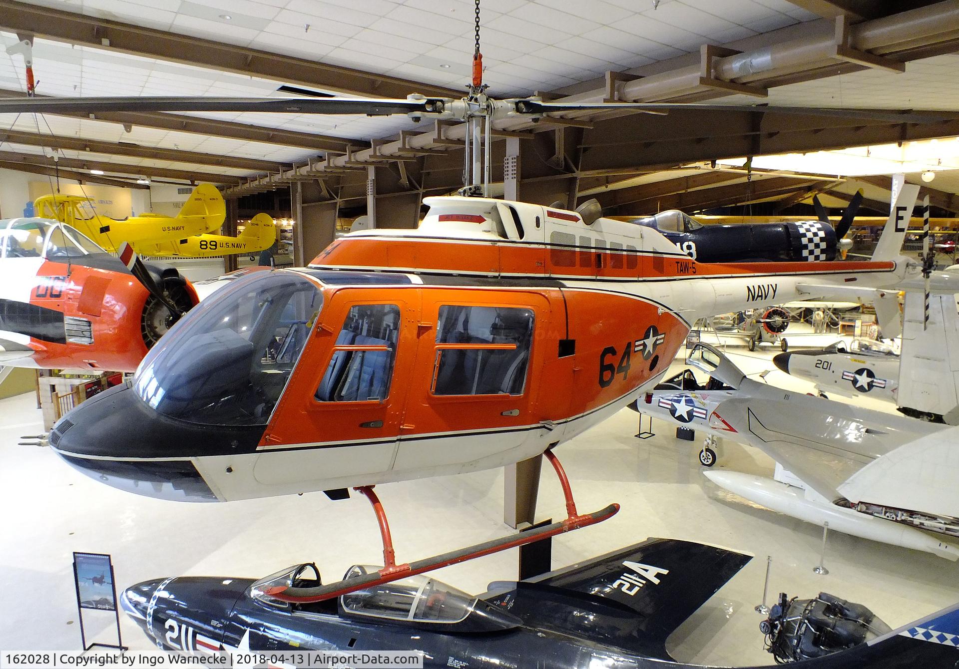 162028, Bell TH-57C Sea Ranger C/N 3707, Bell TH-57C Sea Ranger at the NMNA, Pensacola FL
