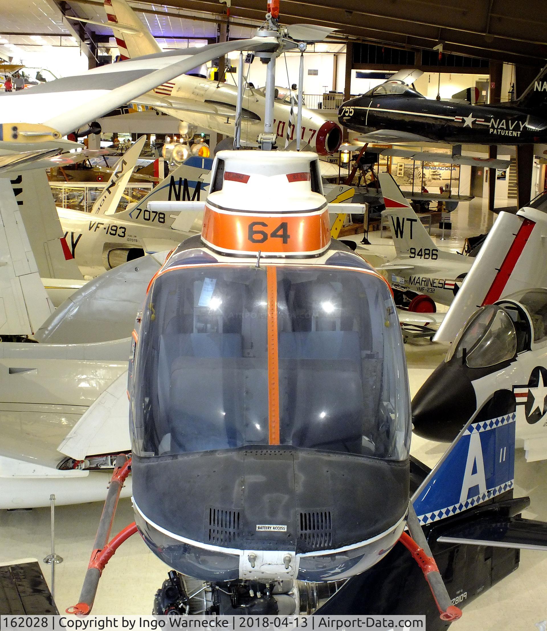 162028, Bell TH-57C Sea Ranger C/N 3707, Bell TH-57C Sea Ranger at the NMNA, Pensacola FL