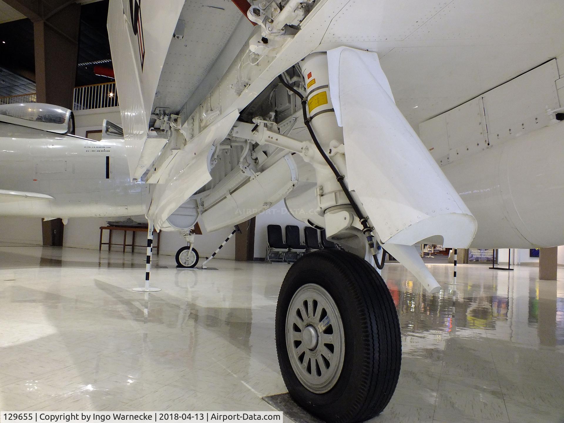 129655, 1954 Vought F7U-3M Cutlass C/N 139, Vought F7U-3M Cutlass at the NMNA, Pensacola FL