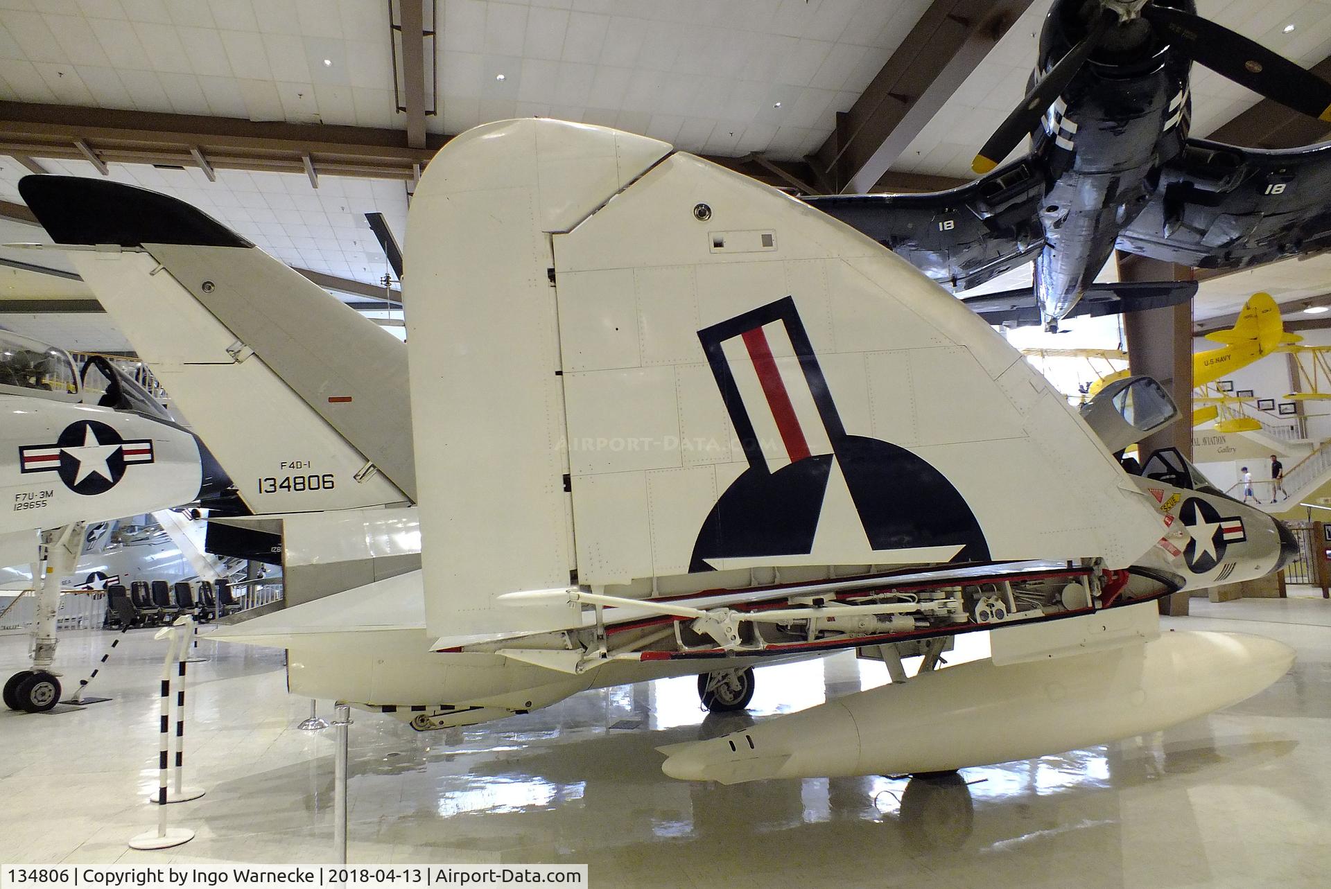 134806, 1957 Douglas F-6A Skyray C/N 10400, Douglas F4D-1 / F-6A Skyray at the NMNA, Pensacola FL