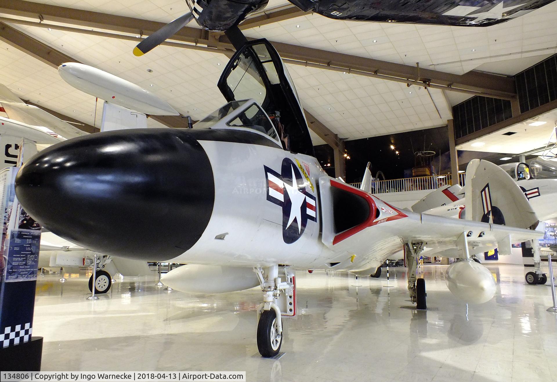 134806, 1957 Douglas F-6A Skyray C/N 10400, Douglas F4D-1 / F-6A Skyray at the NMNA, Pensacola FL