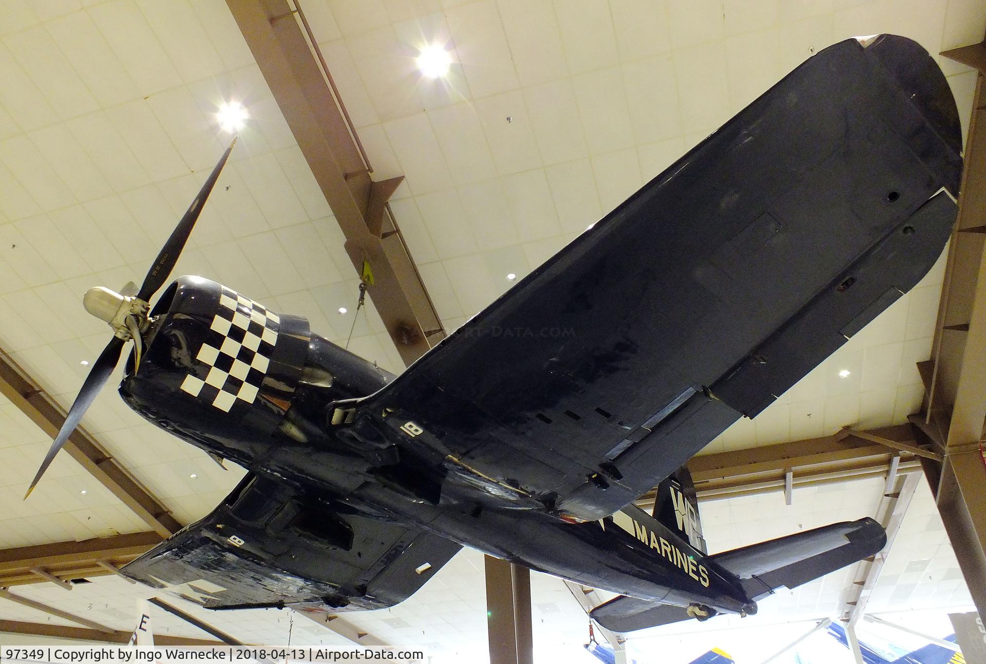 97349, Vought F4U-4 Corsair C/N 9503, Vought F4U-4 Corsair at the NMNA, Pensacola FL