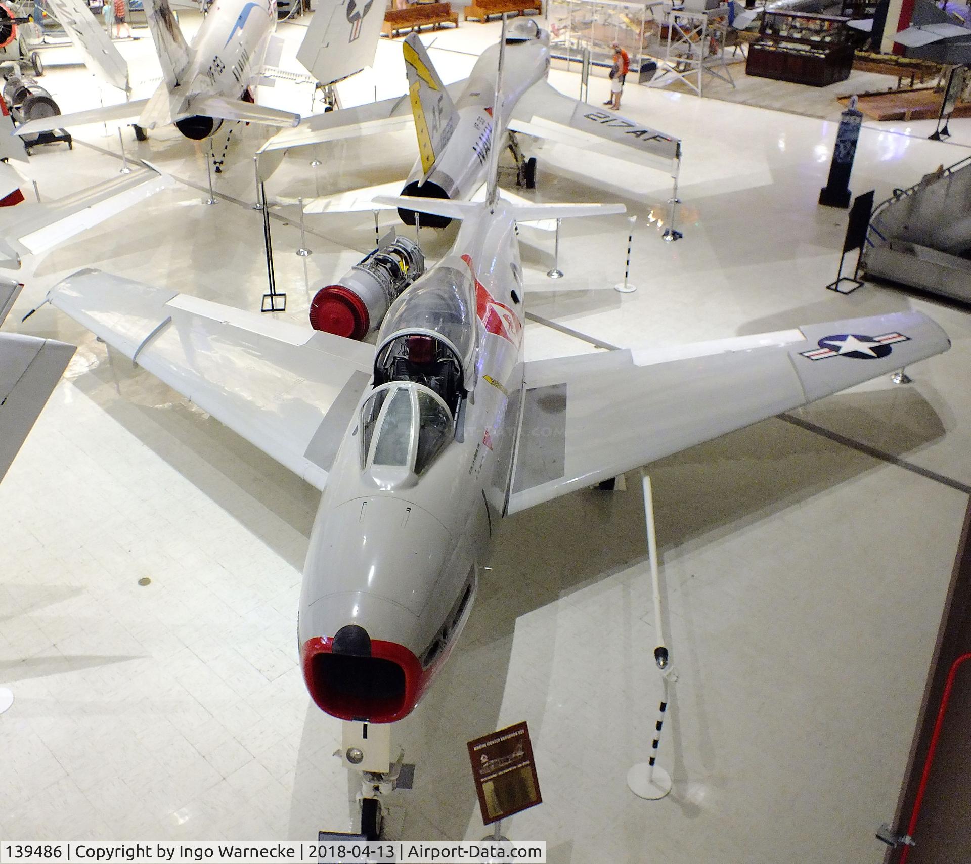 139486, 1957 North American FJ-4 Fury C/N 209-106, North American FJ-4 Fury at the NMNA, Pensacola FL
