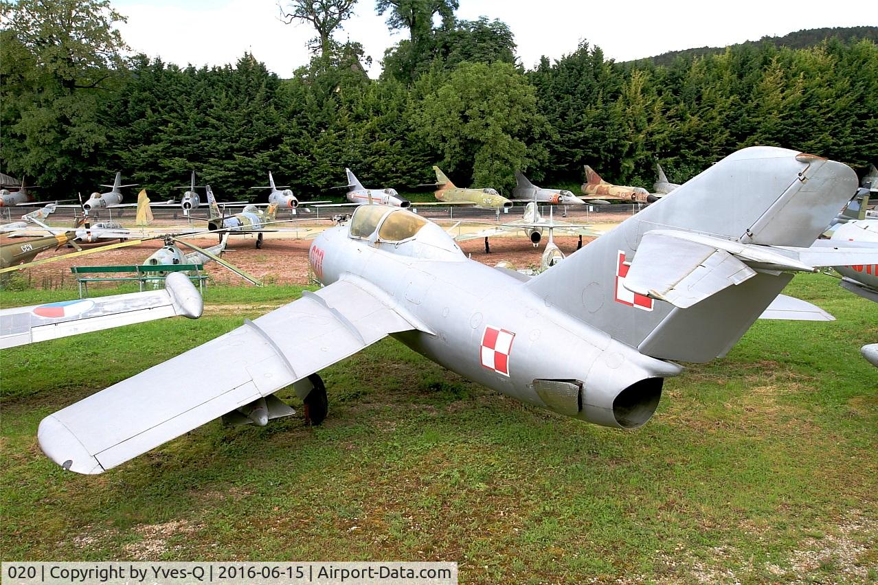 020, PZL-Mielec SBLim-2M (MiG-15UTI) C/N 1A07020, PZL-Mielec SBLim-2M (MiG-15UTI), Savigny-Les Beaune Museum