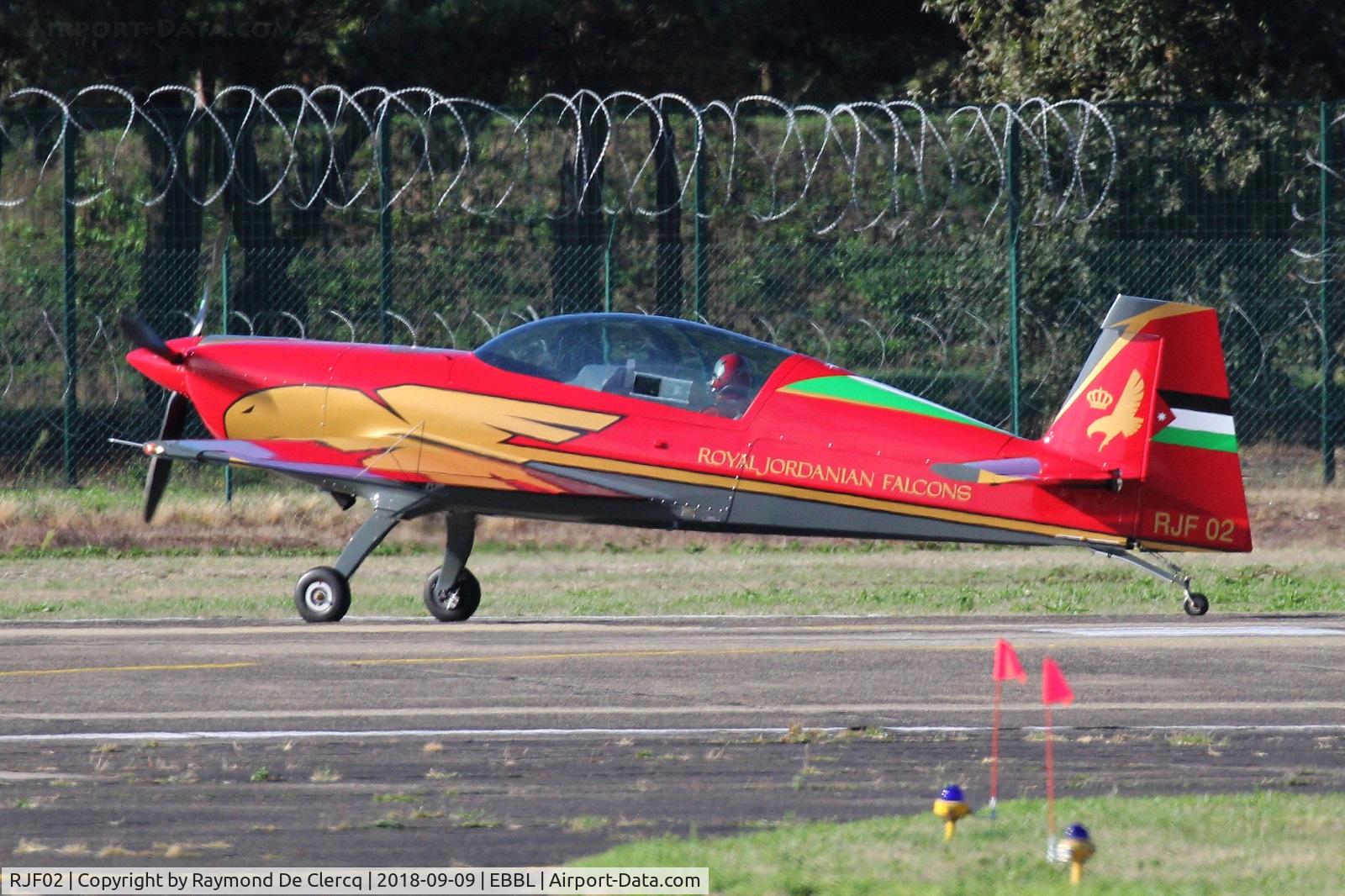 RJF02, 2018 Extra EA-300LC C/N LC070, BAF days at Kleine Brogel.