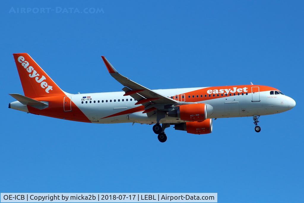OE-ICB, 2015 Airbus A320-214 C/N 6606, Landing