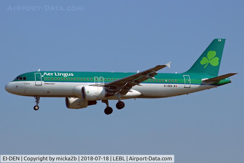 EI-DEN, 2005 Airbus A320-214 C/N 2432, Landing