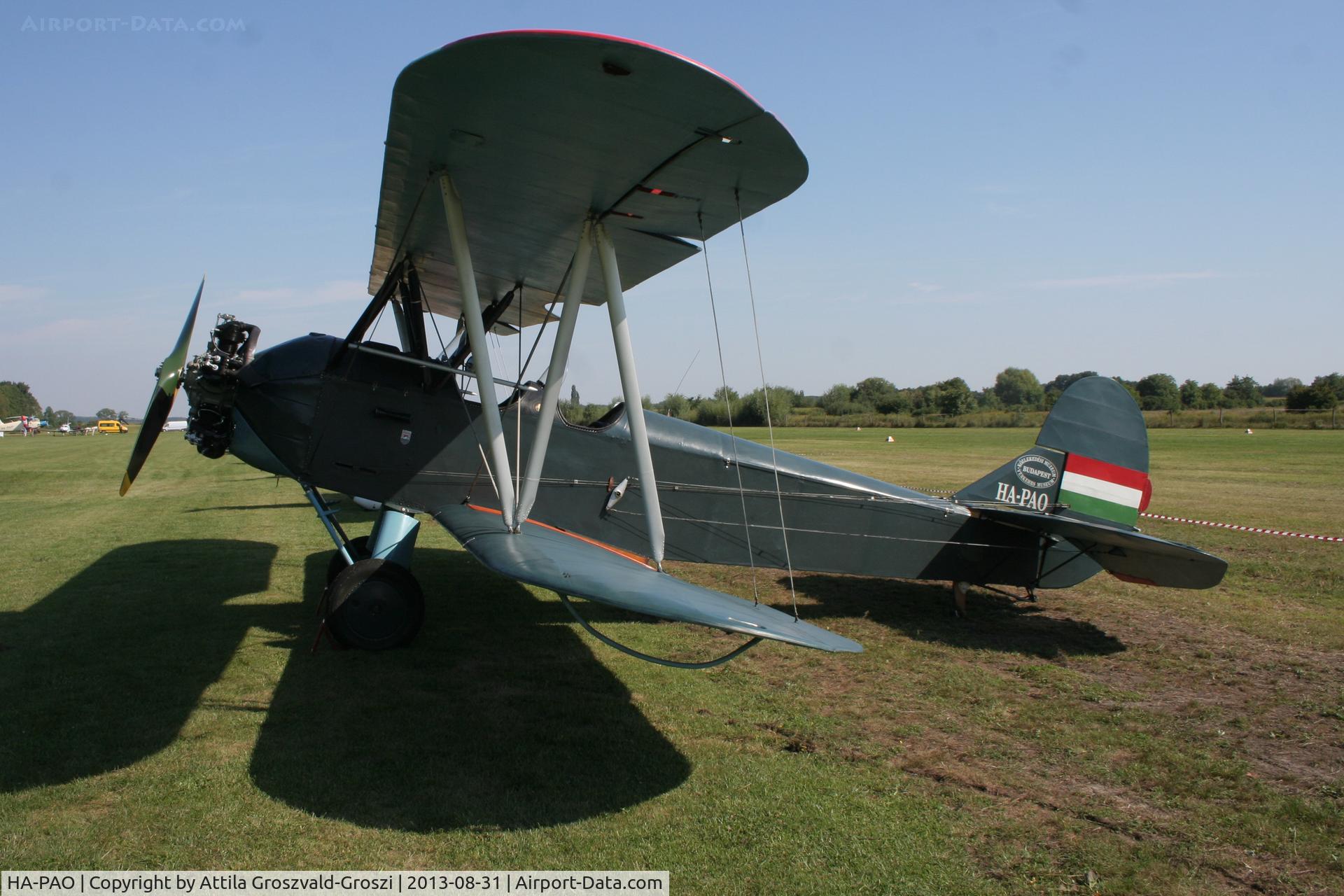 HA-PAO, 1954 PZL-Okecie CSS-13 (Polikarpov Po-2) C/N 0448, II. Cirrus-Hertelendy Aviator's Weekend , Hertelendy Castle Airfield Hungary