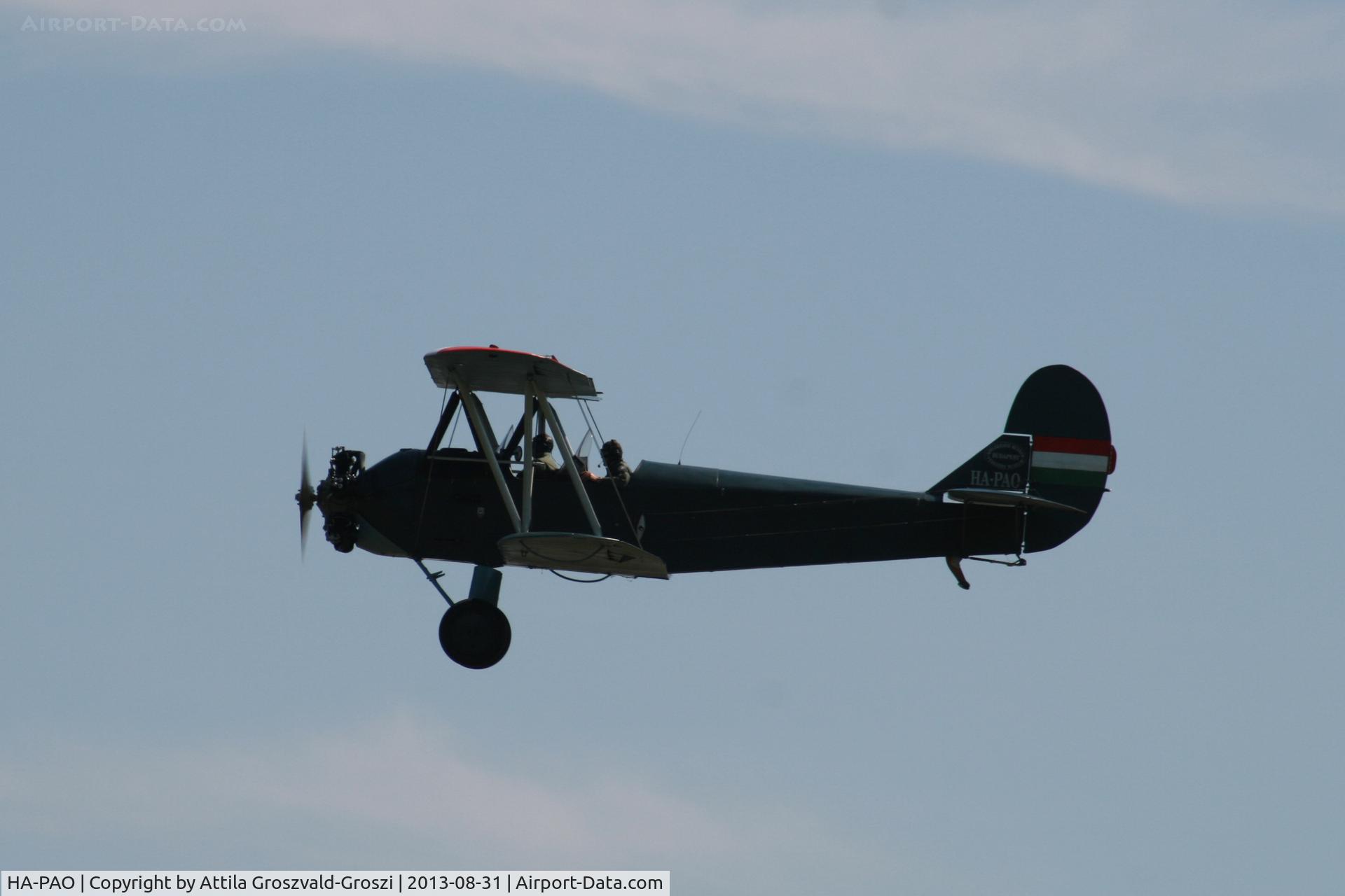 HA-PAO, 1954 PZL-Okecie CSS-13 (Polikarpov Po-2) C/N 0448, II. Cirrus-Hertelendy Aviator's Weekend , Hertelendy Castle Airfield Hungary