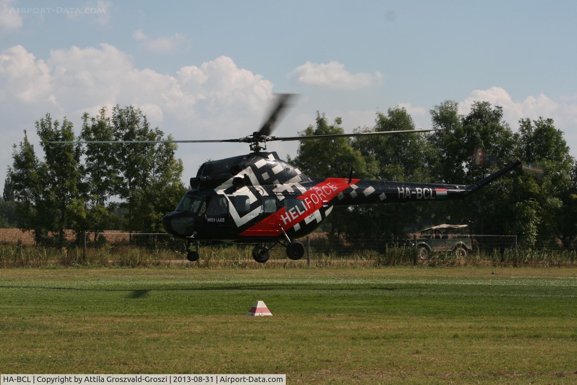 HA-BCL, 1974 Mil (PZL-Swidnik) Mi-2 C/N 563820114, II. Cirrus-Hertelendy Aviator's Weekend , Hertelendy Castle Airfield Hungary