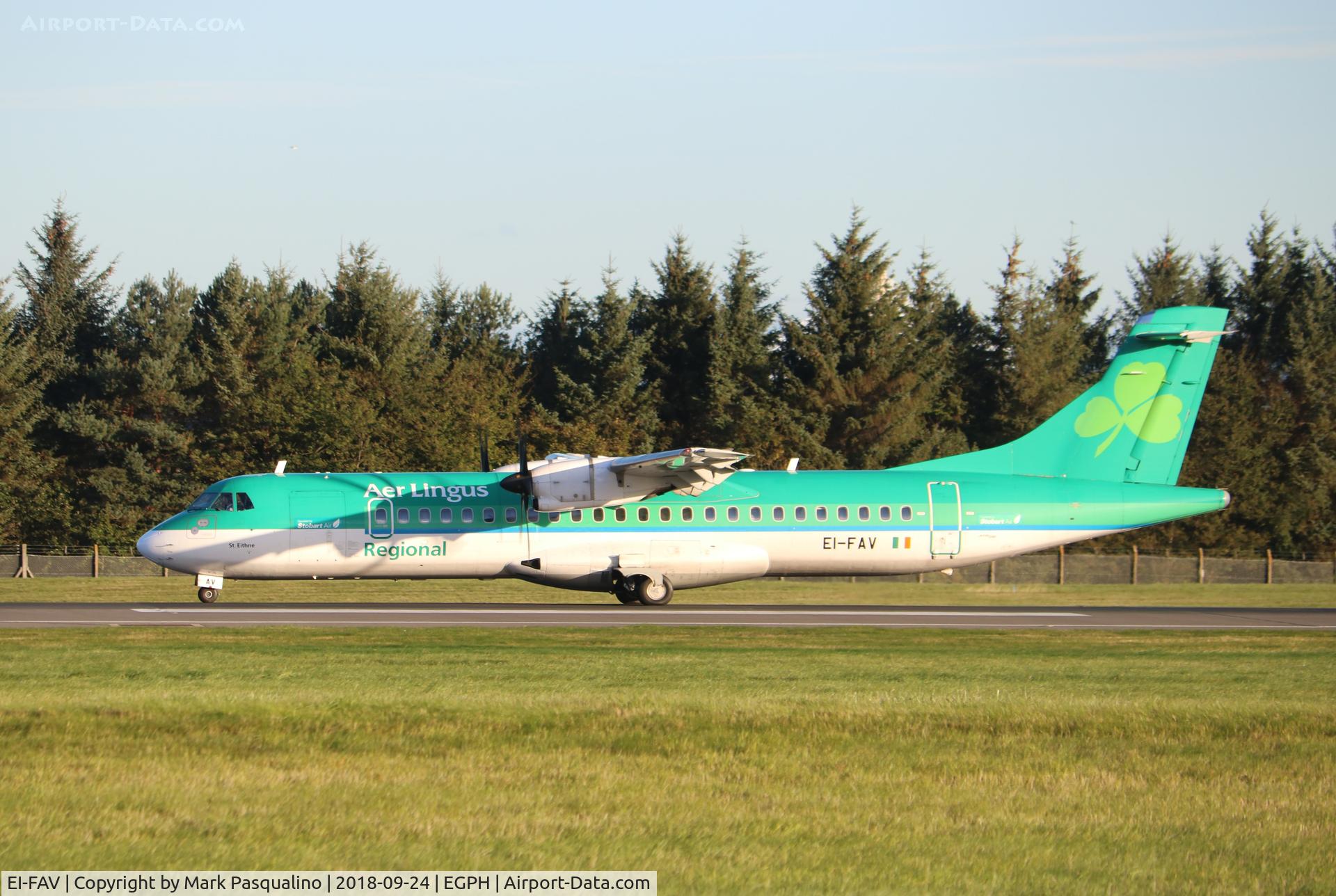 EI-FAV, 2013 ATR 72-600 (72-212A) C/N 1105, ATR 72-600