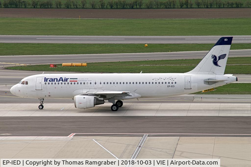 EP-IED, 1992 Airbus A320-212 C/N 345, Iran Air Airbus A320