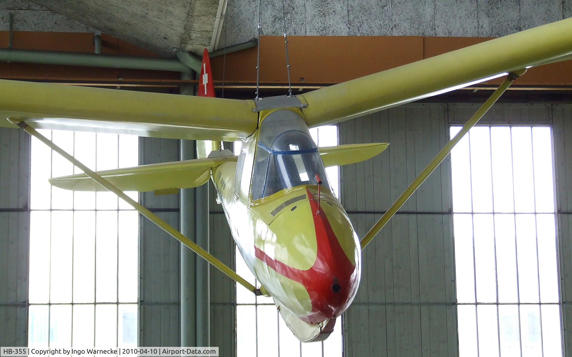 HB-355, 1942 Spalinger S-21H C/N unknown_HB-355, Spalinger S-21H at the Fliegermuseum Altenrhein