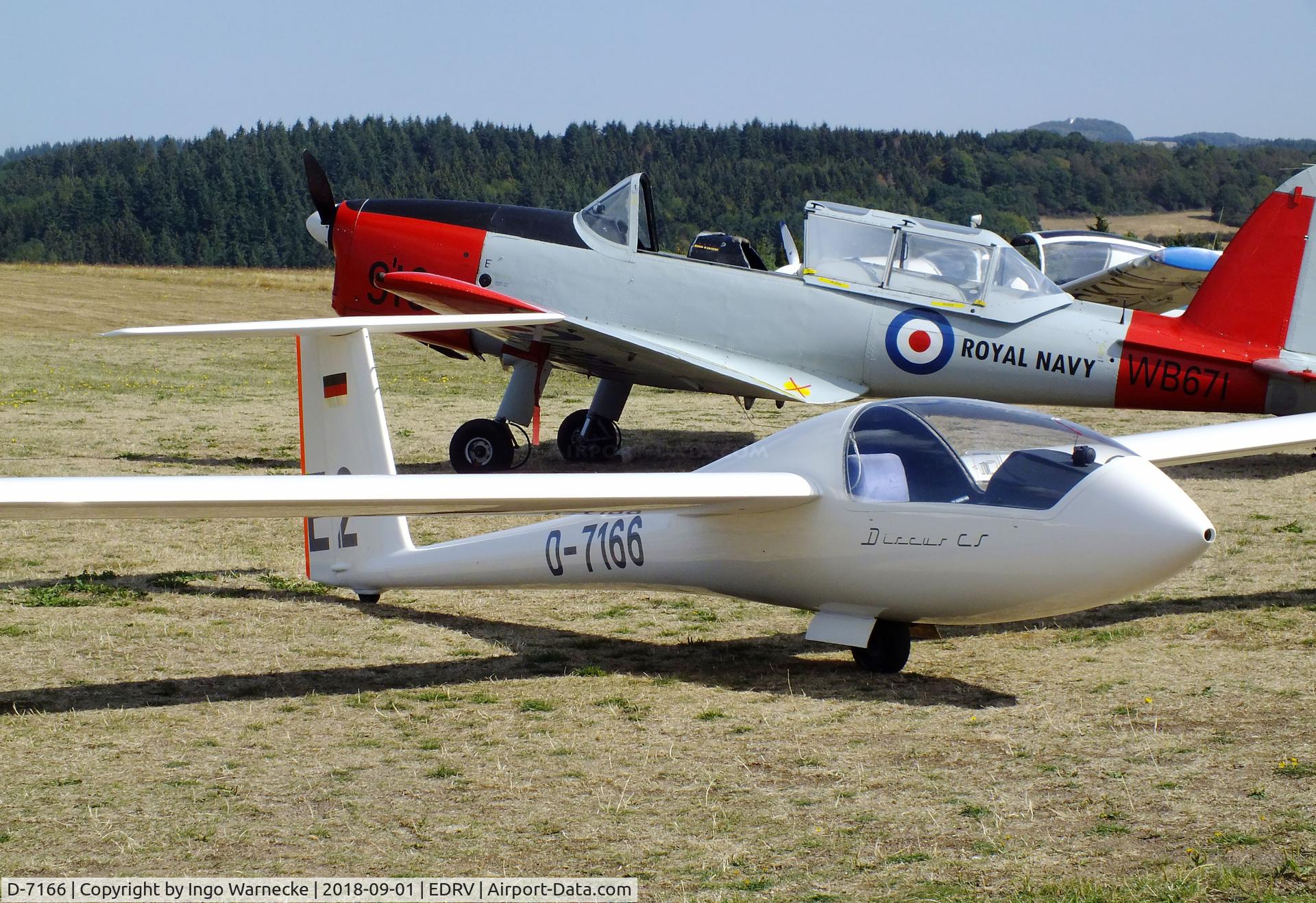 D-7166, Schempp-Hirth Discus CS C/N 096CS, Schempp-Hirth Discus CS at the 2018 Flugplatzfest Wershofen