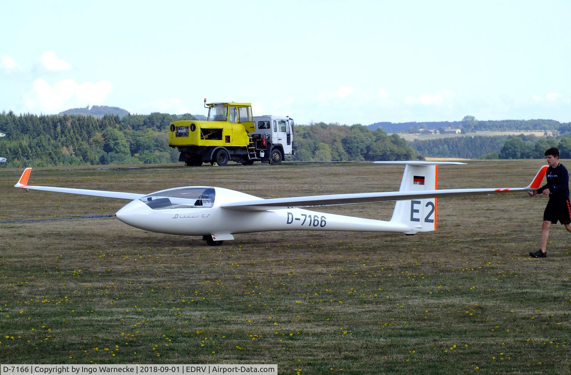 D-7166, Schempp-Hirth Discus CS C/N 096CS, Schempp-Hirth Discus CS at the 2018 Flugplatzfest Wershofen