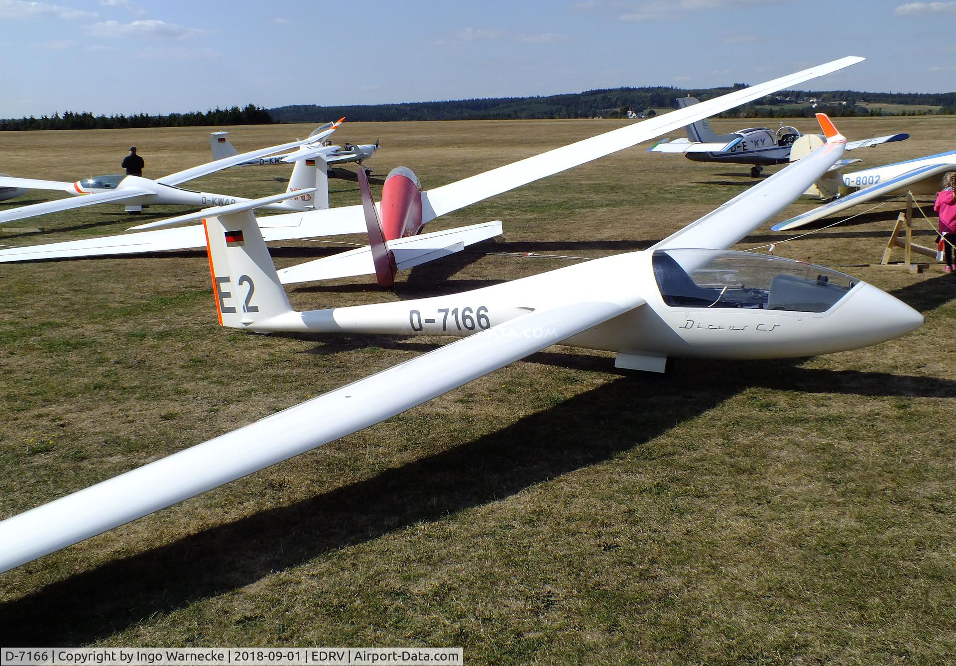 D-7166, Schempp-Hirth Discus CS C/N 096CS, Schempp-Hirth Discus CS at the 2018 Flugplatzfest Wershofen