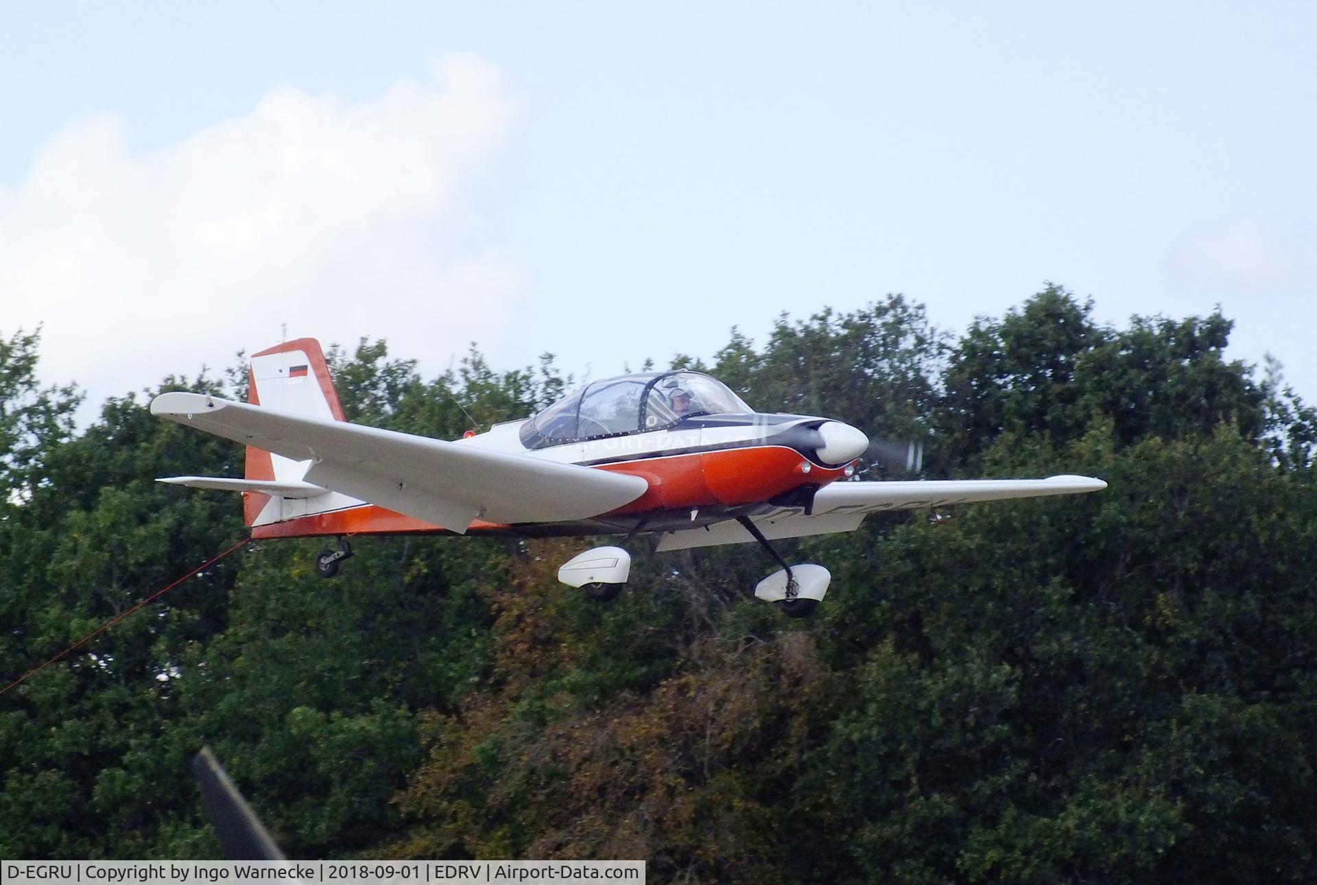 D-EGRU, 1964 Oberlerchner Job 15-180/2 C/N 055, Oberlerchner JOB-15-180/2 at the 2018 Flugplatzfest Wershofen