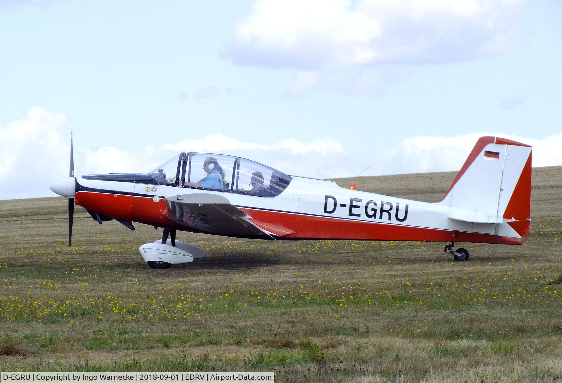 D-EGRU, 1964 Oberlerchner Job 15-180/2 C/N 055, Oberlerchner JOB-15-180/2 at the 2018 Flugplatzfest Wershofen