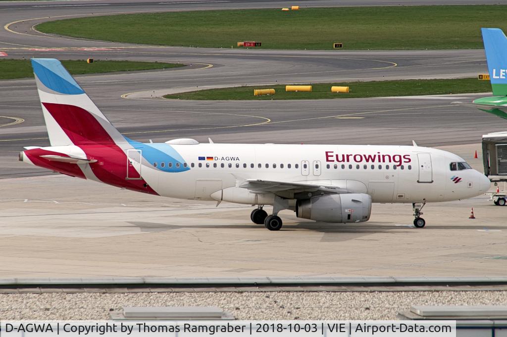 D-AGWA, 2006 Airbus A319-132 C/N 2813, Eurowings Airbus A319
