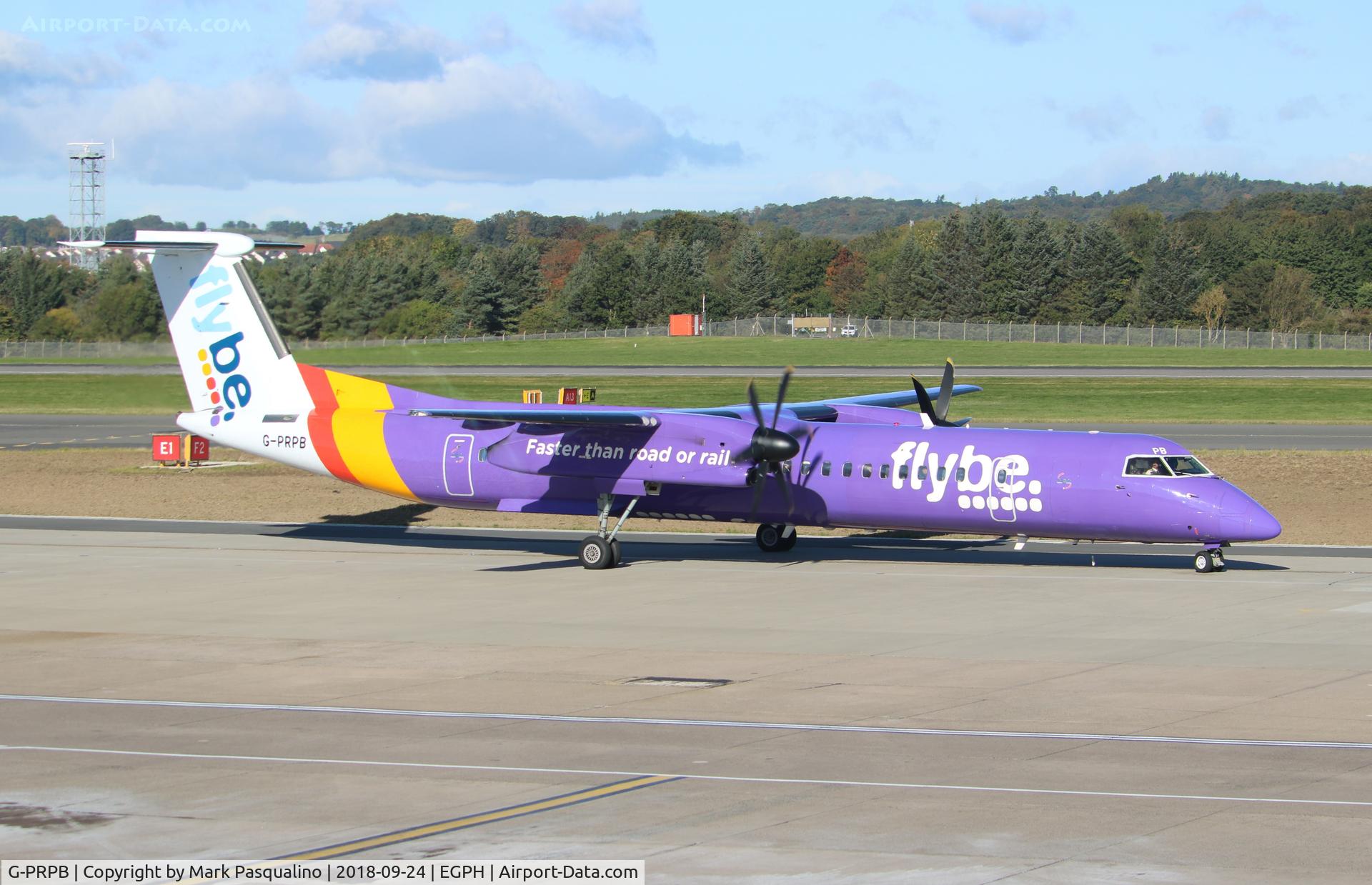 G-PRPB, 2010 Bombardier DHC-8-402 Dash 8 C/N 4333, DHC-8-402