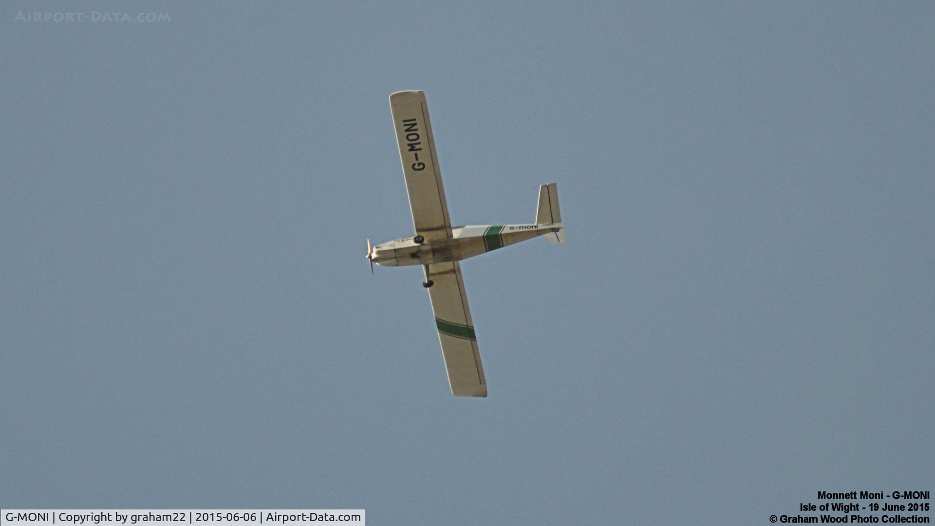 G-MONI, 1985 Monnett Moni C/N PFA 142-10925, Isle of Wight