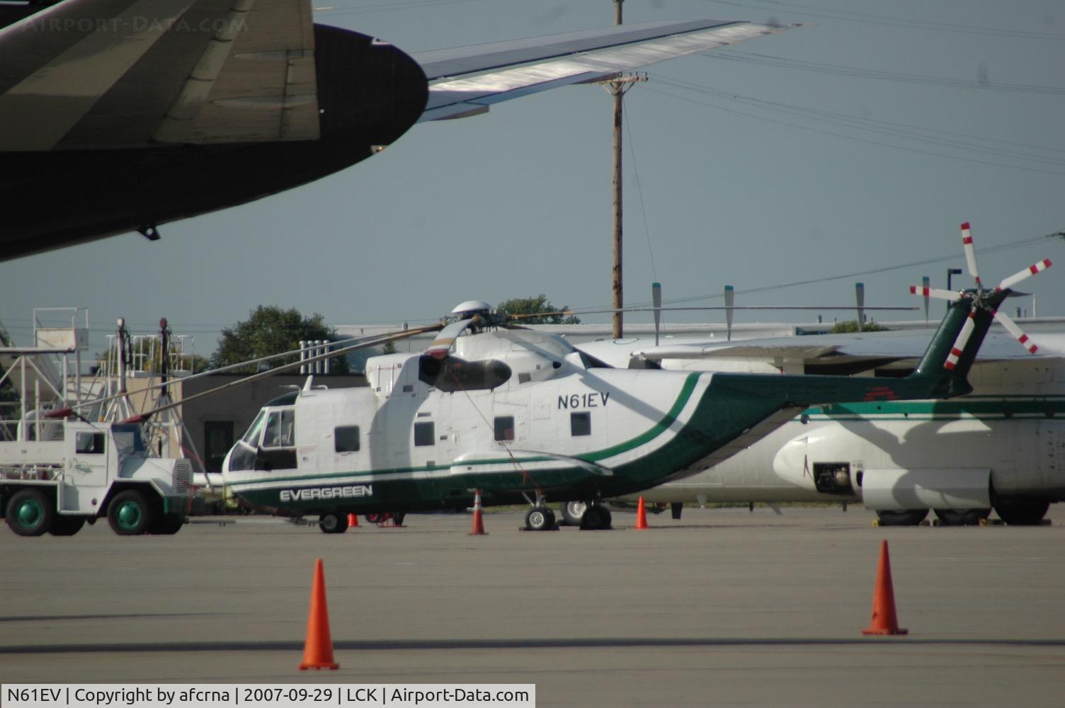 N61EV, Sikorsky S-61R (CH-3E) C/N 61-566, AT RICKENBACKER DURING THE 