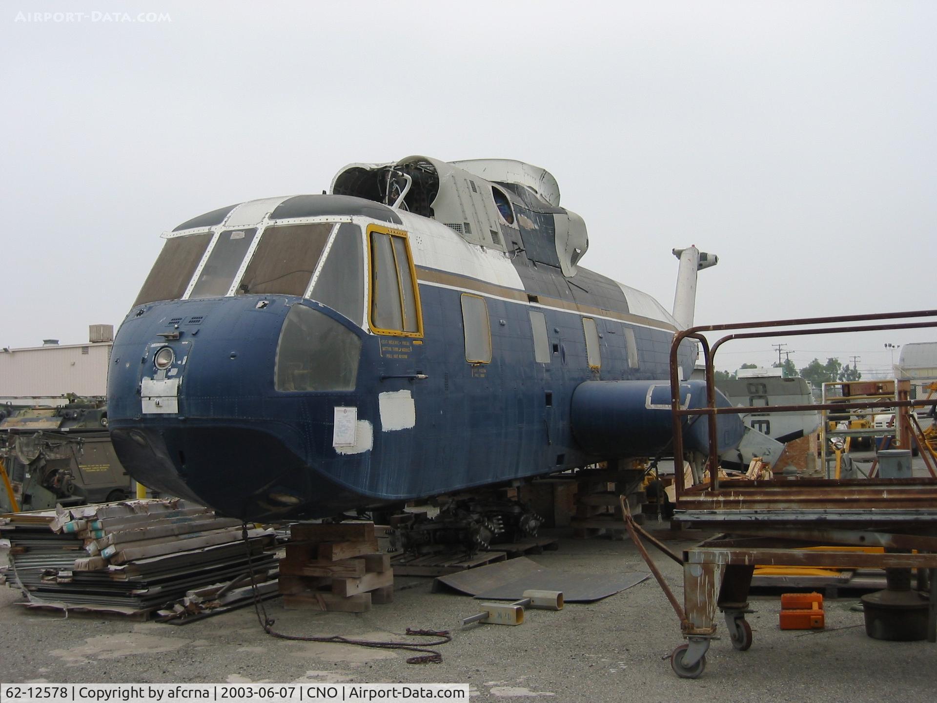 62-12578, 1962 Sikorsky CH-3C C/N 61.503, DERELICT