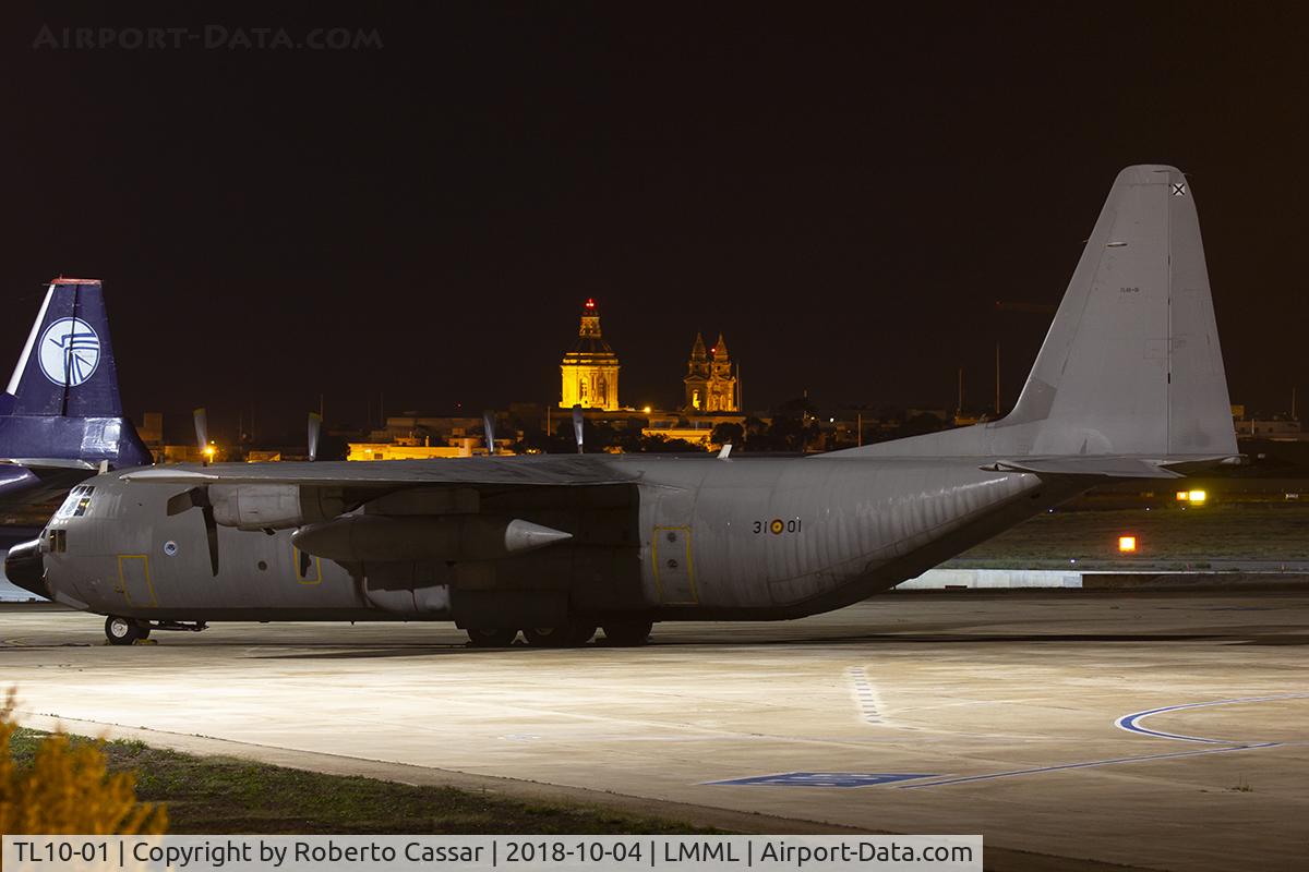 TL10-01, 1988 Lockheed C-130H-30 Hercules C/N 382-5003, Park 4