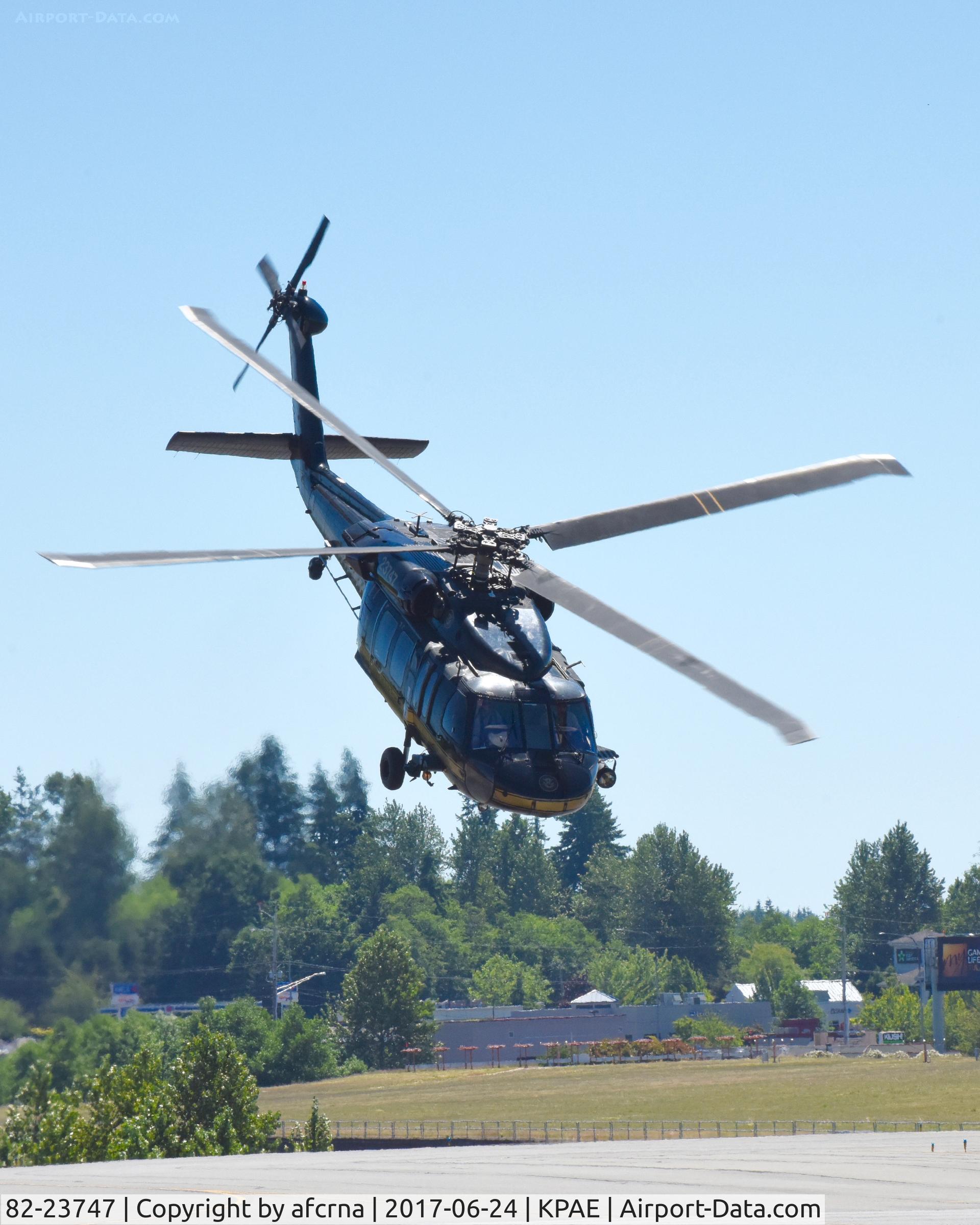 82-23747, Sikorsky UH-60A Black Hawk C/N 70.570, PAINE FIELD OPEN HOUSE