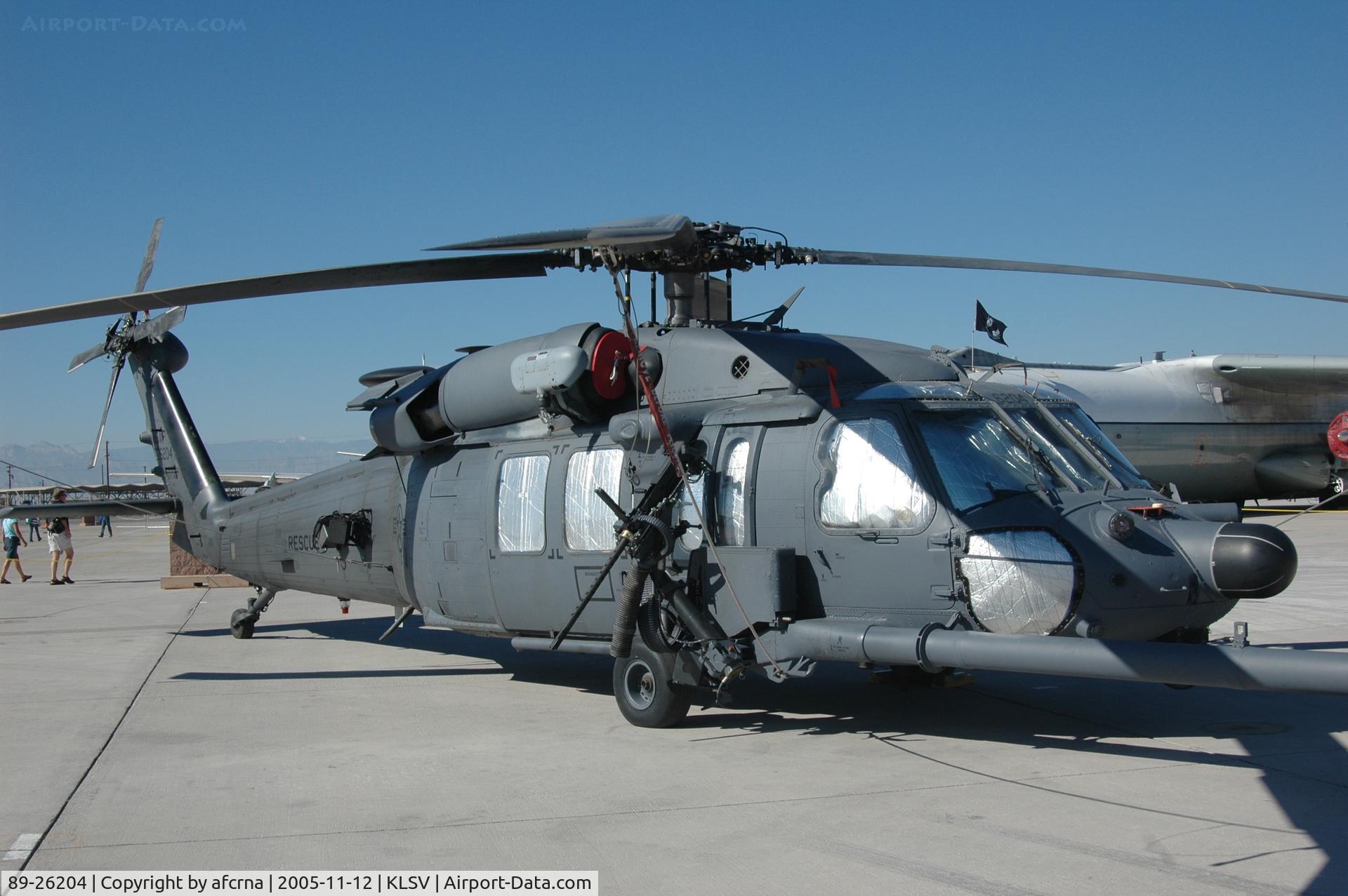 89-26204, 1989 Sikorsky HH-60G Pave Hawk C/N 70-1433, NELLIS AFB OPEN HOUSE