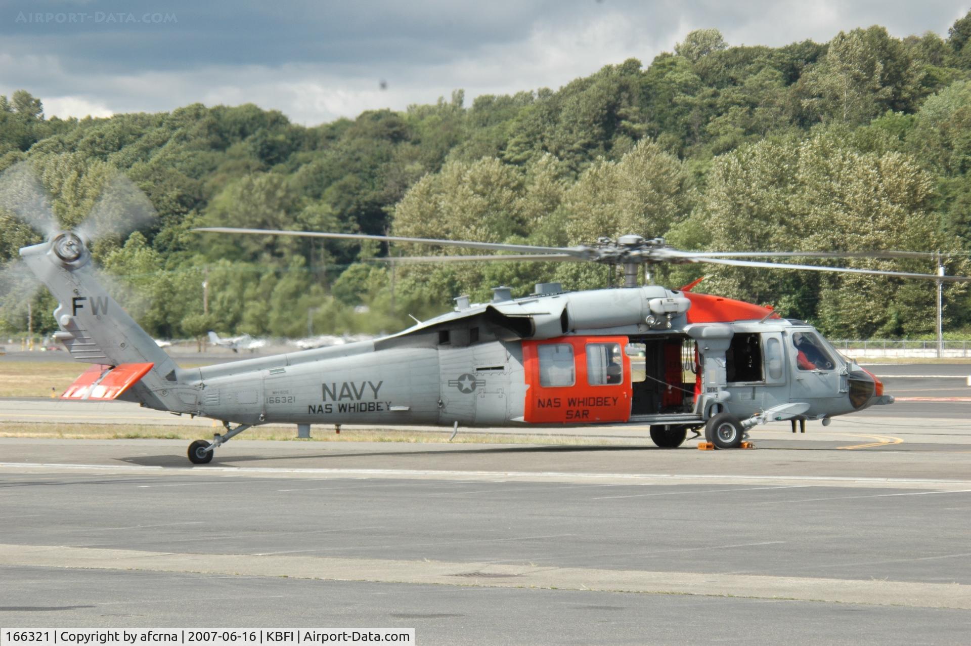 166321, Sikorsky MH-60S C/N 166321, BOEING FIELD OPEN HOUSE