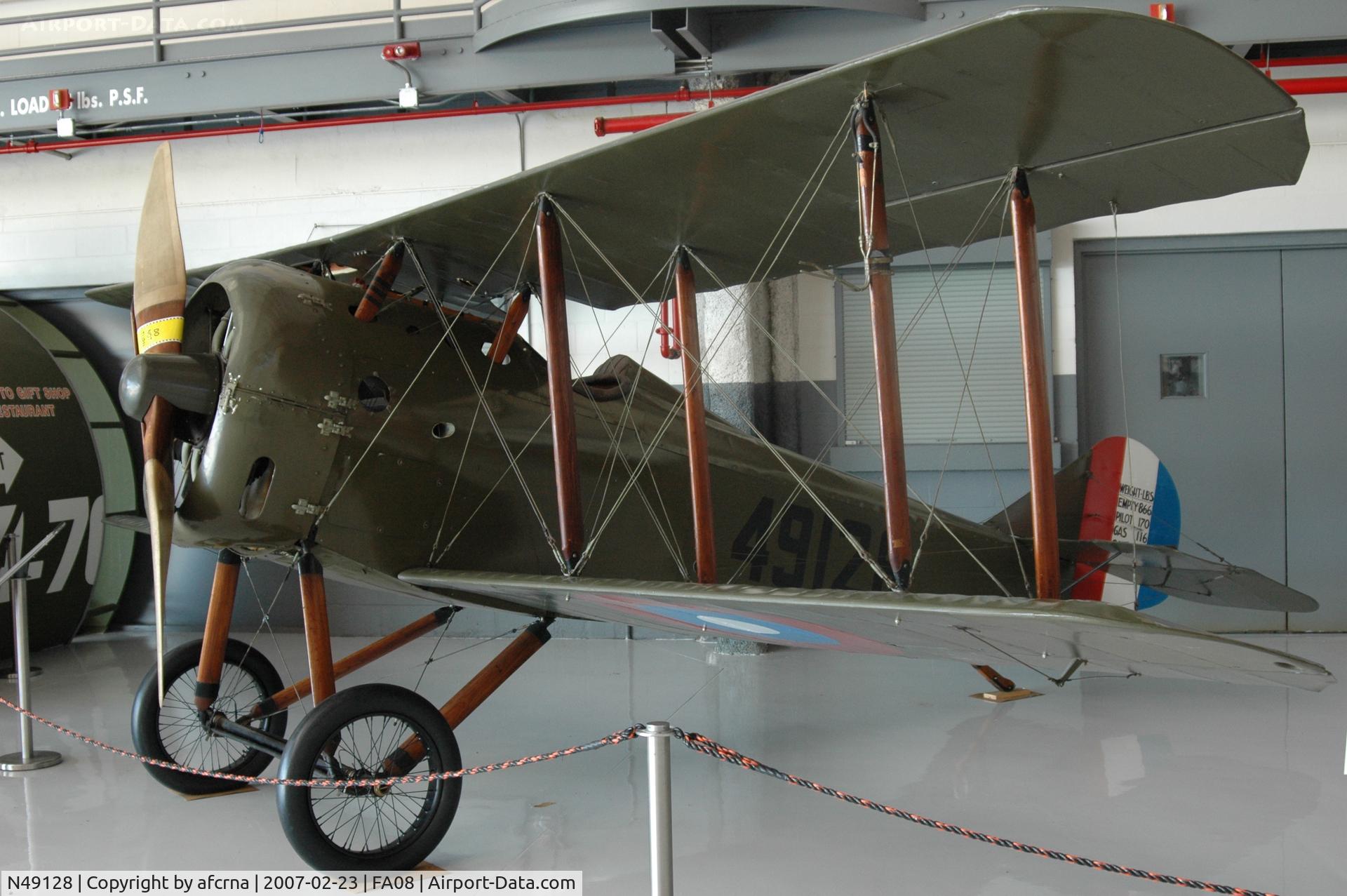 N49128, Standard E-1 C/N 49128, FANTASY OF FLIGHT