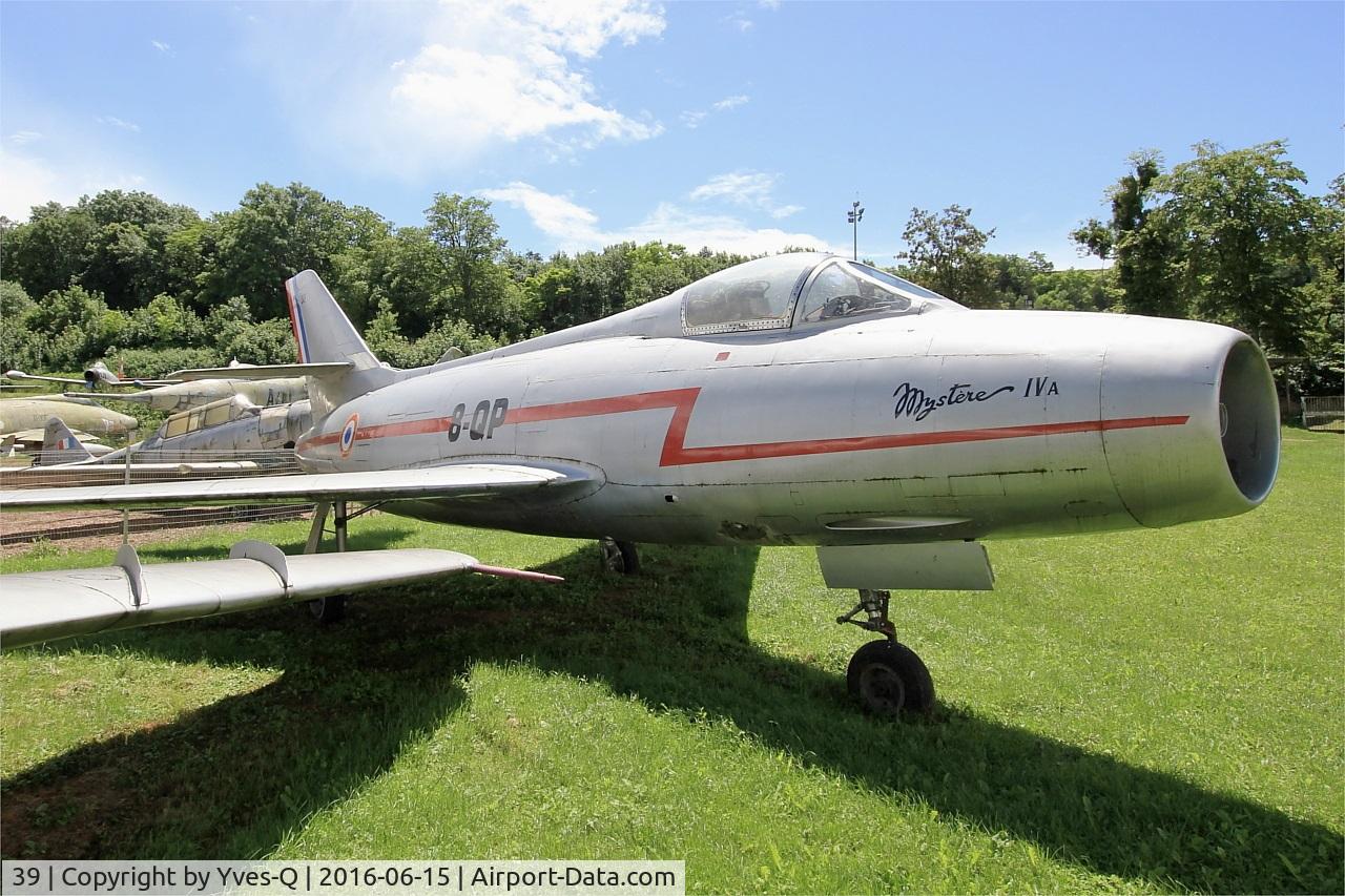 39, Dassault Mystere IVA C/N 39, Dassault Mystere IVA, Savigny-Les Beaune Museum