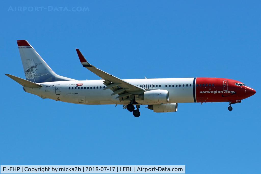 EI-FHP, 2010 Boeing 737-8JP C/N 40865, Landing