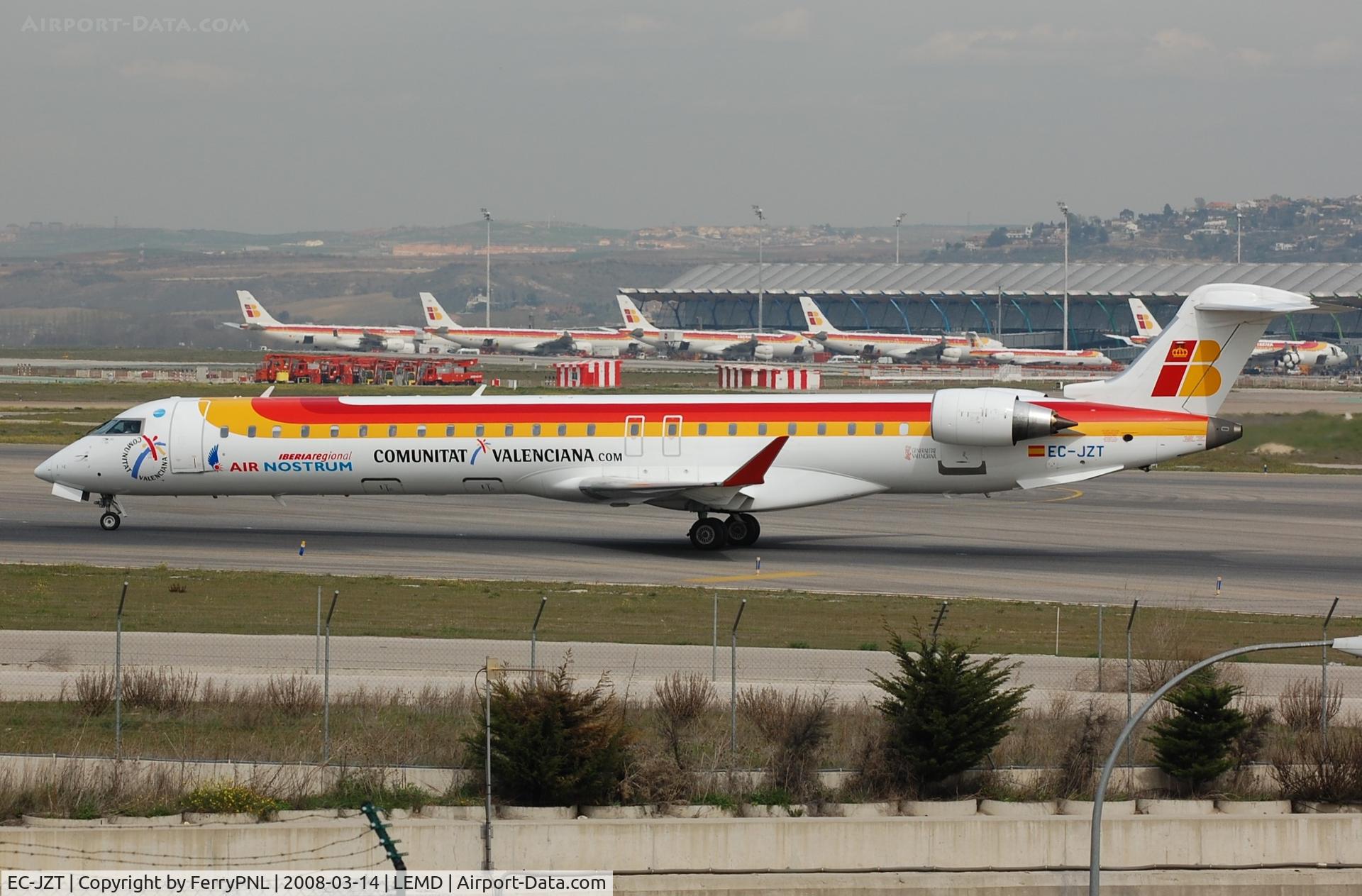 EC-JZT, 2006 Canadair CRJ-900ER (CL-600-2D24) C/N 15113, Iberia/Air Nostrum CL900