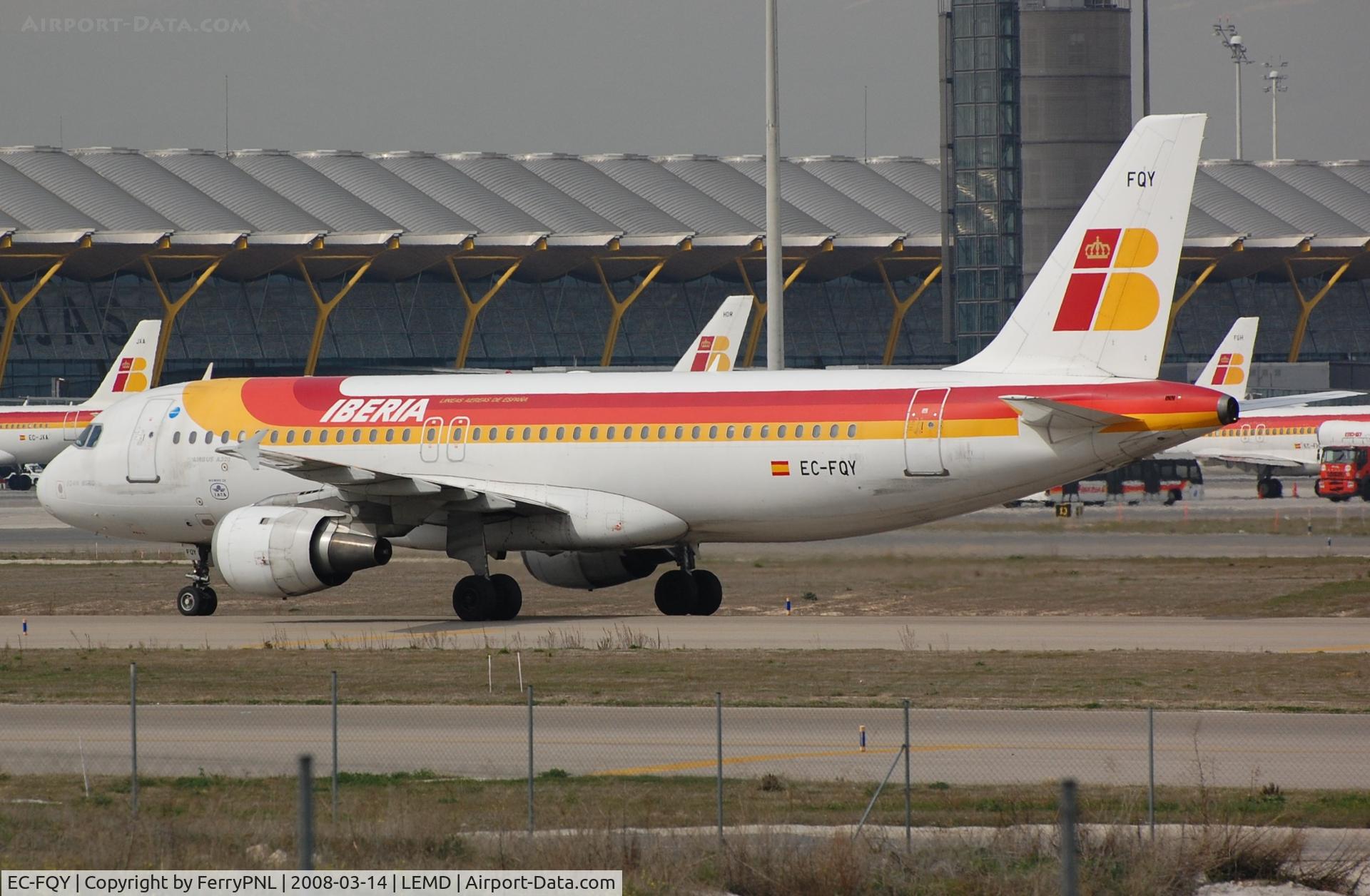EC-FQY, 1992 Airbus A320-211 C/N 356, Iberia A320, stored since 2013 in MAD