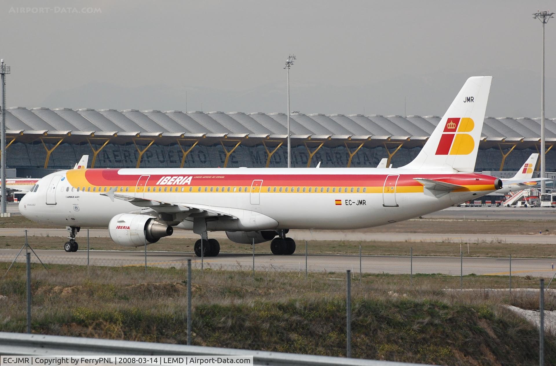 EC-JMR, 2005 Airbus A321-211 C/N 2599, Iberia A321