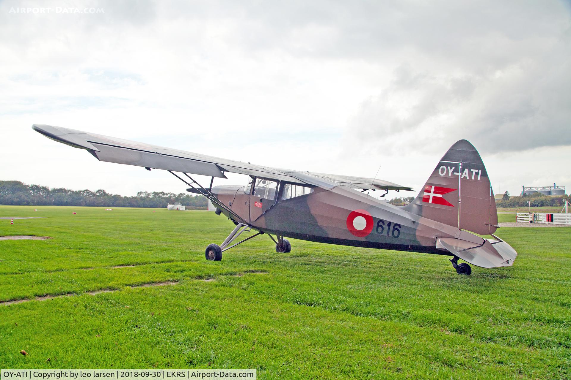 OY-ATI, 1948 SAI KZ VII Laerke C/N 178, Ringsted 30.9.2018